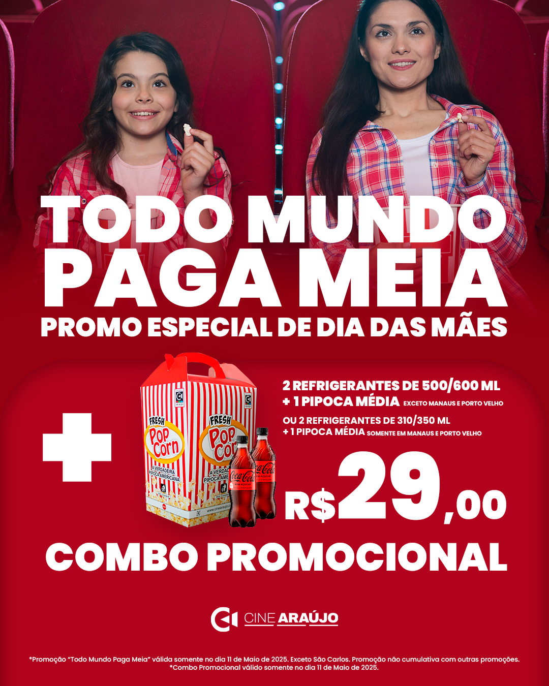 Poster Promoção Dia das Mães