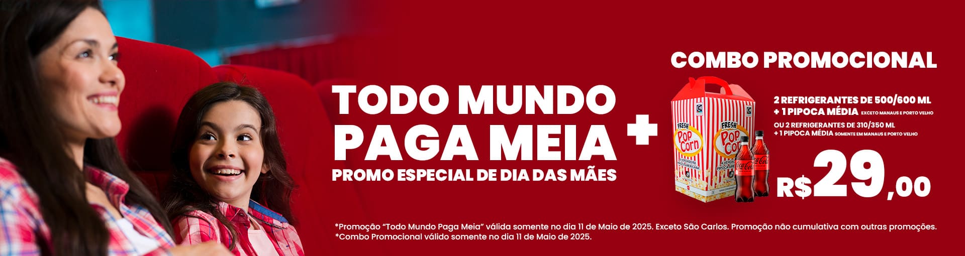 Banner Promoção Dia das Mães