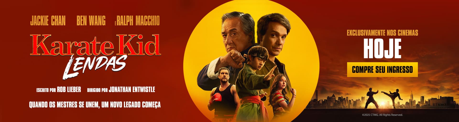 Banner Karate Kid Lendas