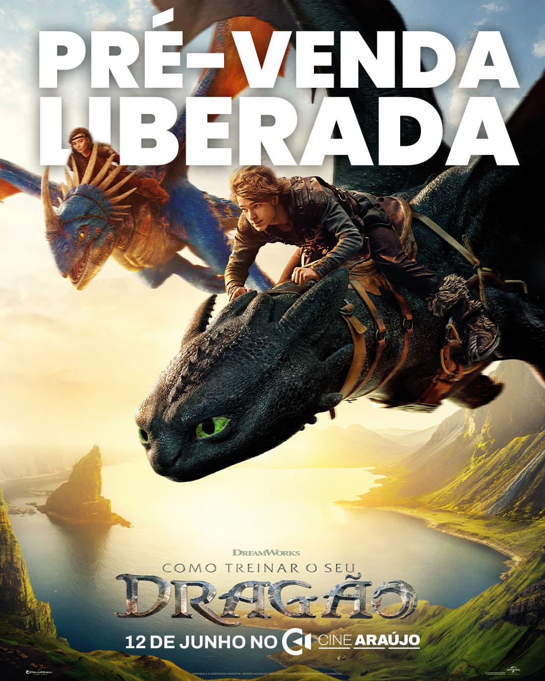 Poster Como Treinar o seu Dragão