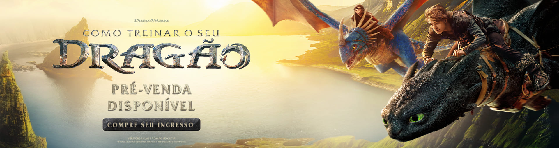 Banner Como Treinar o seu Dragão
