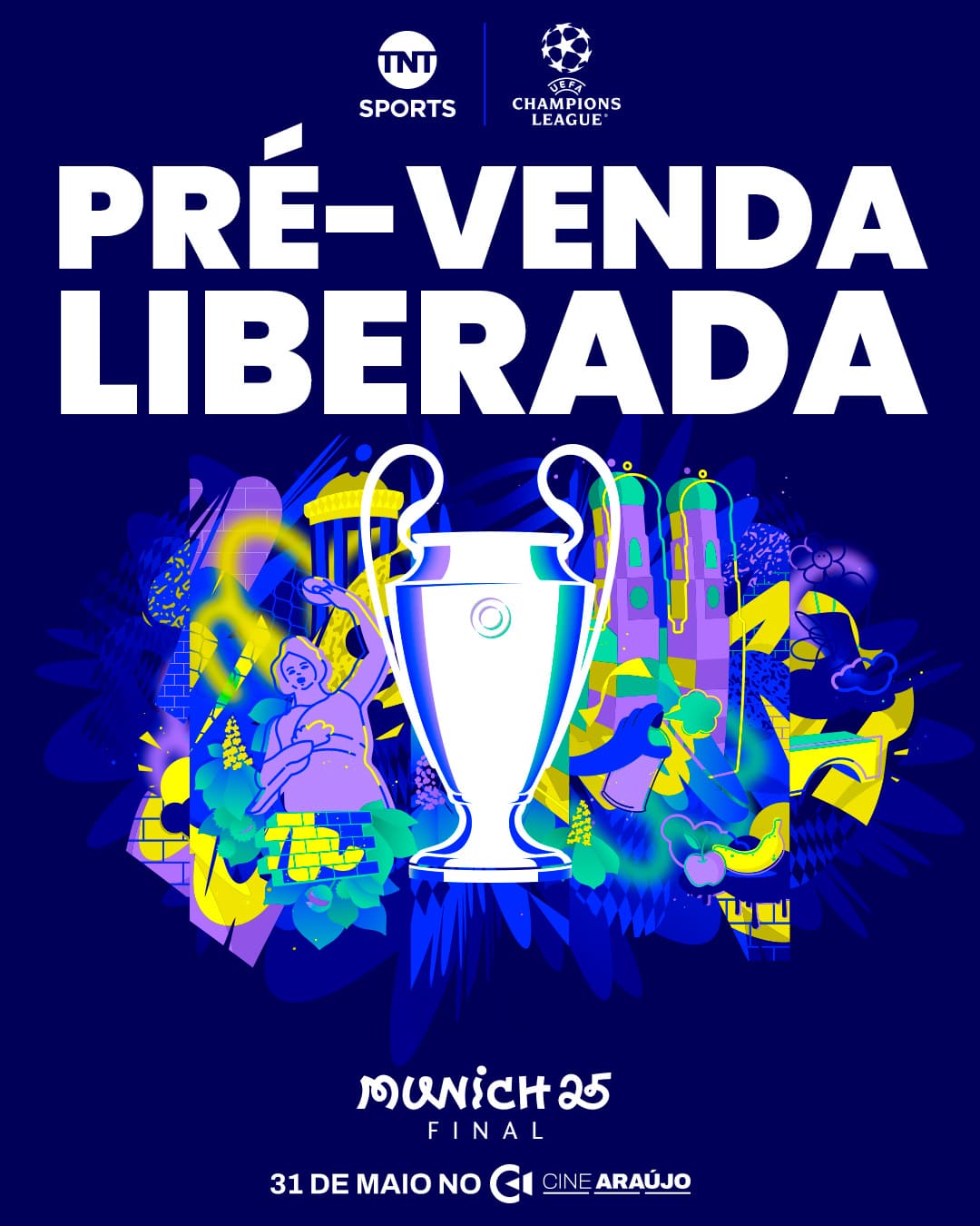 Poster Pré-venda Final Champions League