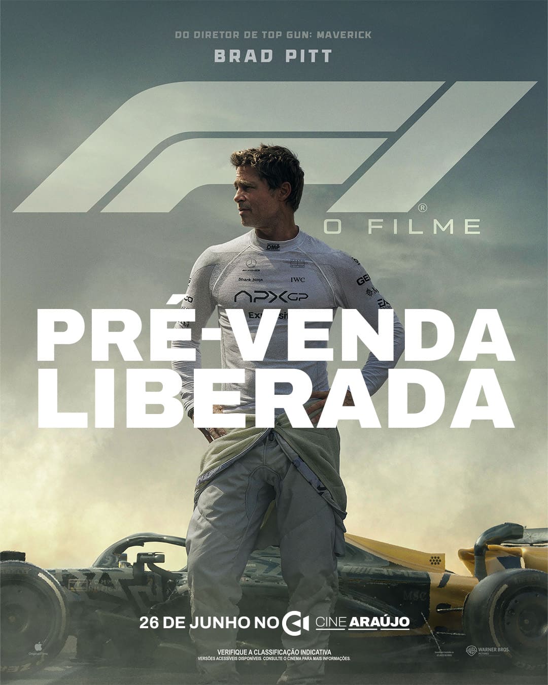 Poster F1 O Filme - Botucatu
