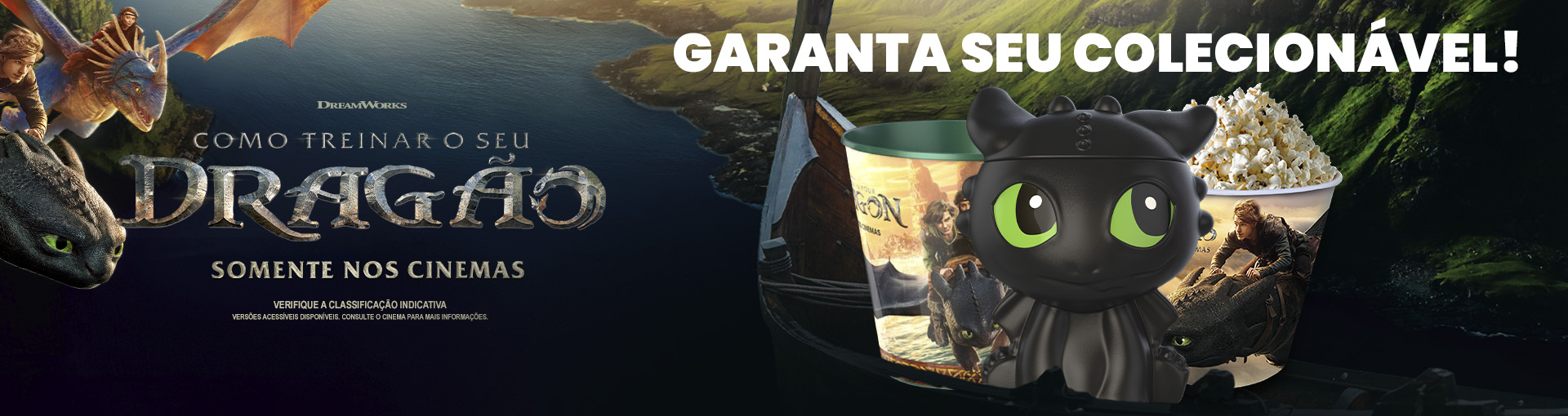 Banner Como Treinar o seu Dragão