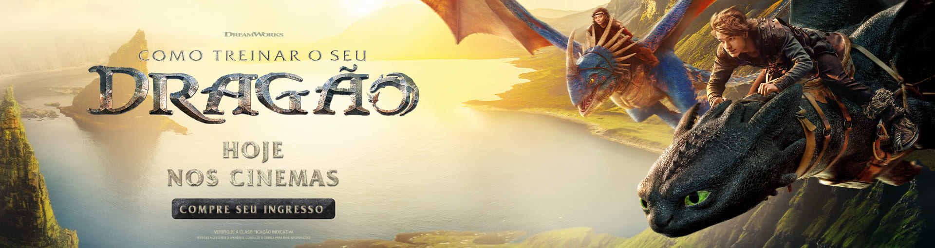 Banner Como Treinar o seu Dragão