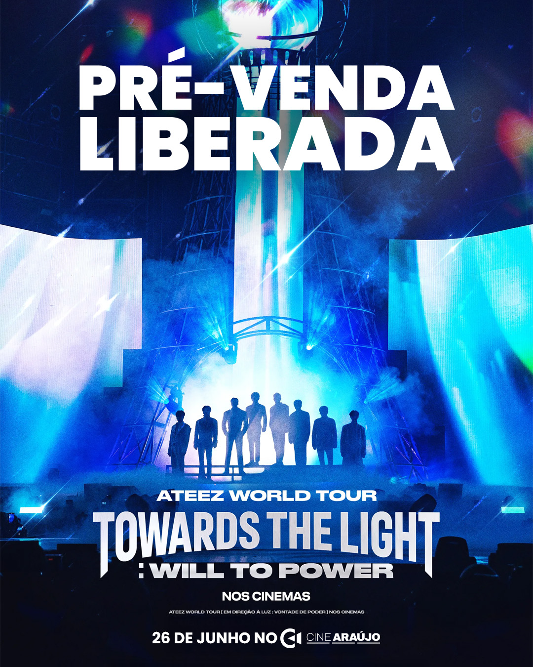 Poster Ateez World Tour [Towards The Light: Will To Power