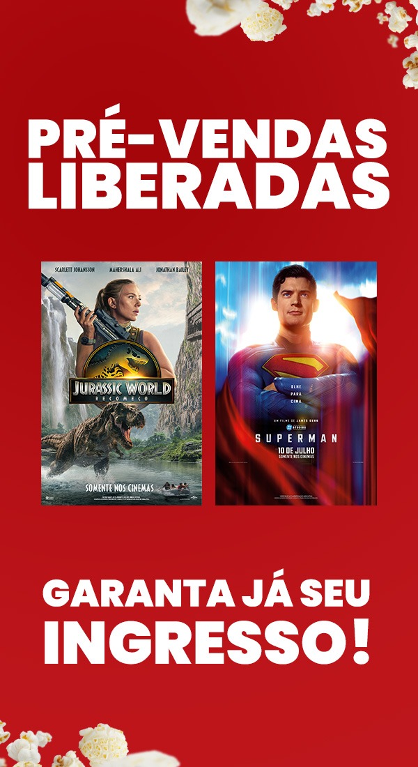Pre venda Liberada - Superman e Jurassic World