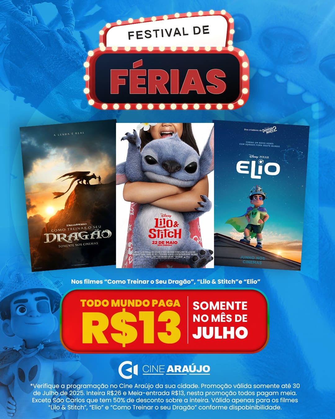 Poster Festival de Férias