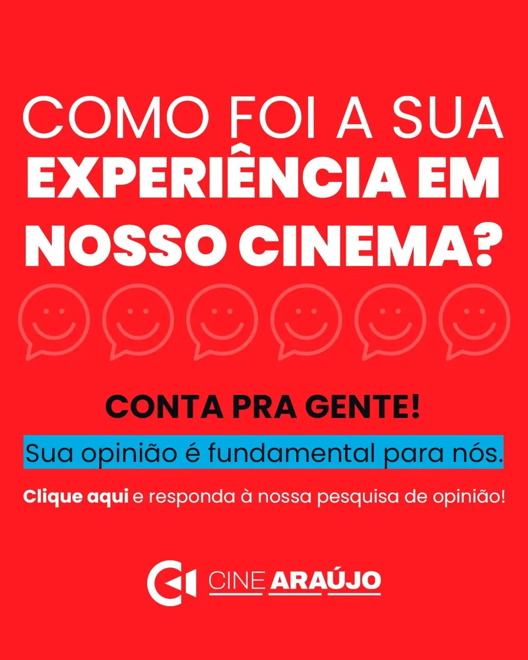 Poster Pesquisa de Satisfação