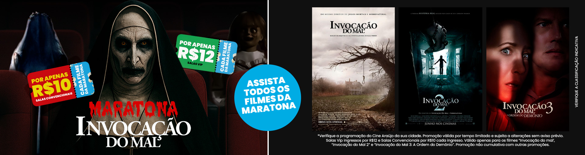 Banner Maratona Invocação do Mal