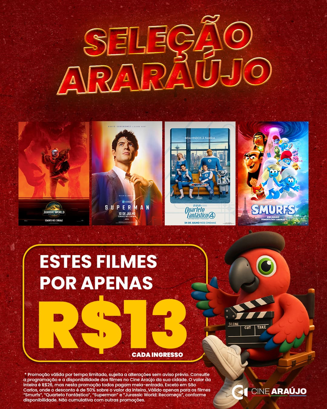 Poster Festival de Férias
