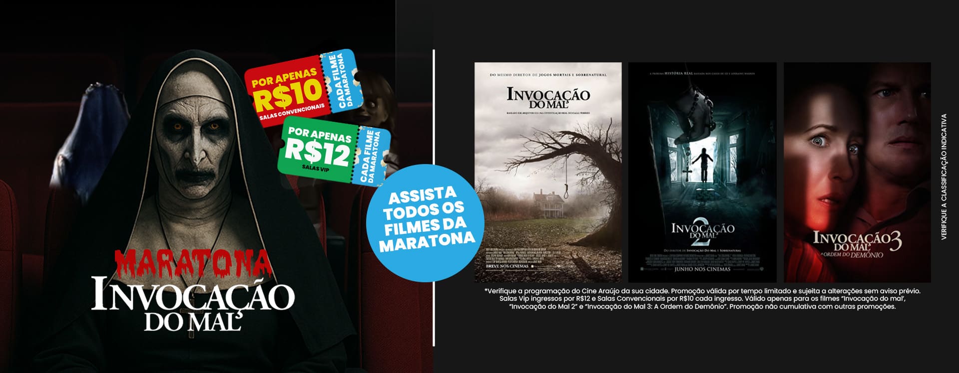 Banner Maratona Invocação do Mal