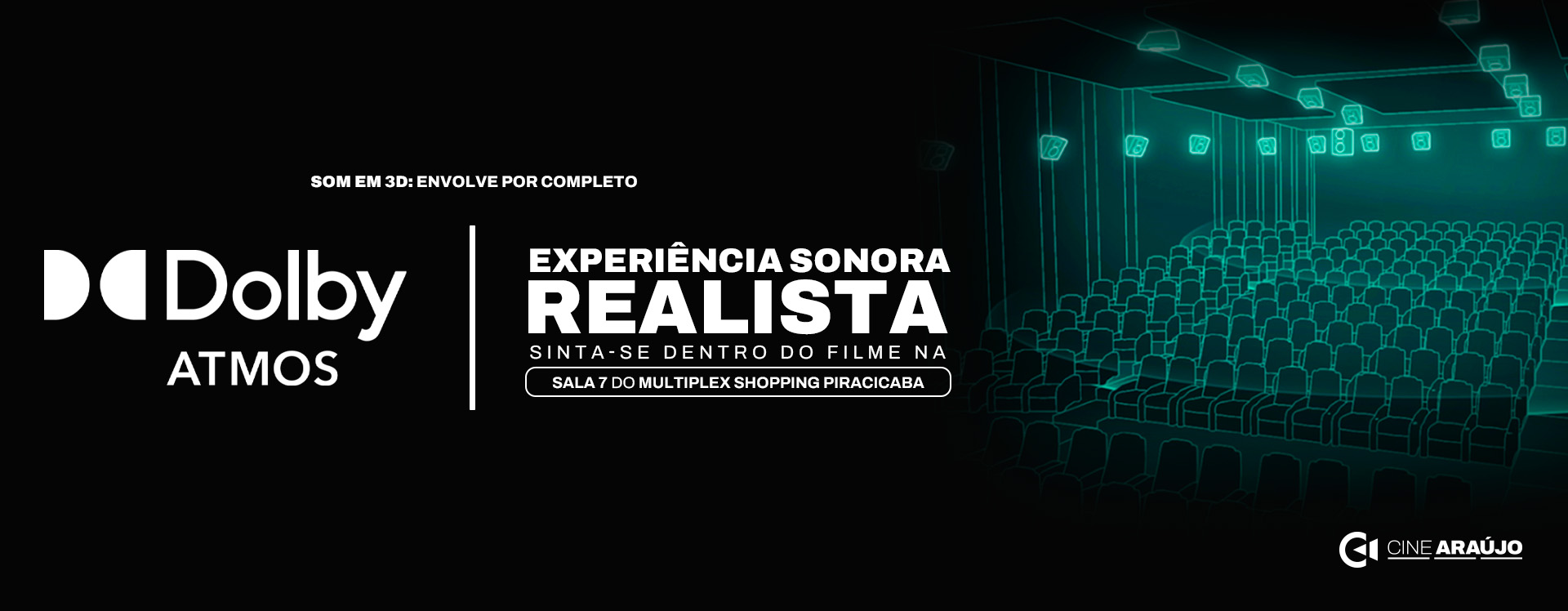 Banner Dolby Atmos Shopping Piracicaba