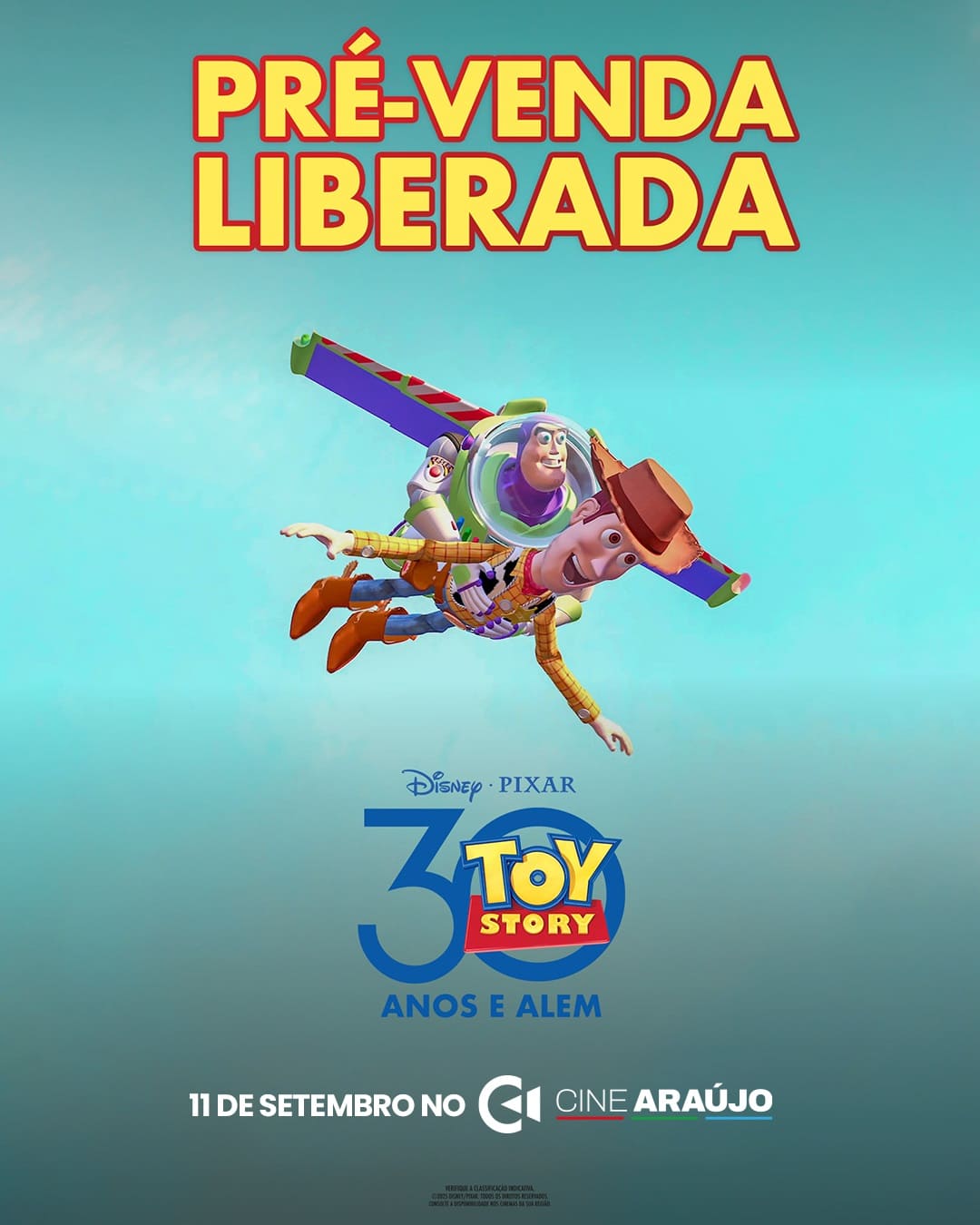 Poster Toy Story (1995) - 30 Anos
