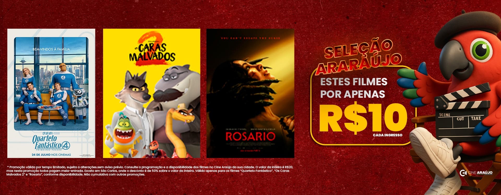 Banner Seleção Araújo