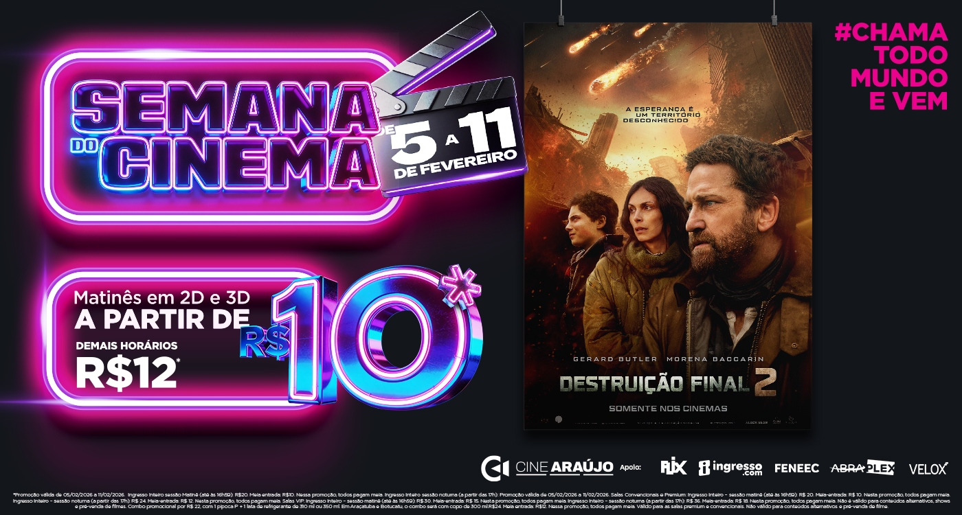 Semana do cinema 2026 - Sala Normal