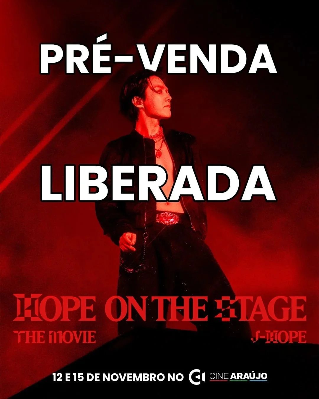 Poster J-Hope Tour ´Hope on The Stage´ The Movie