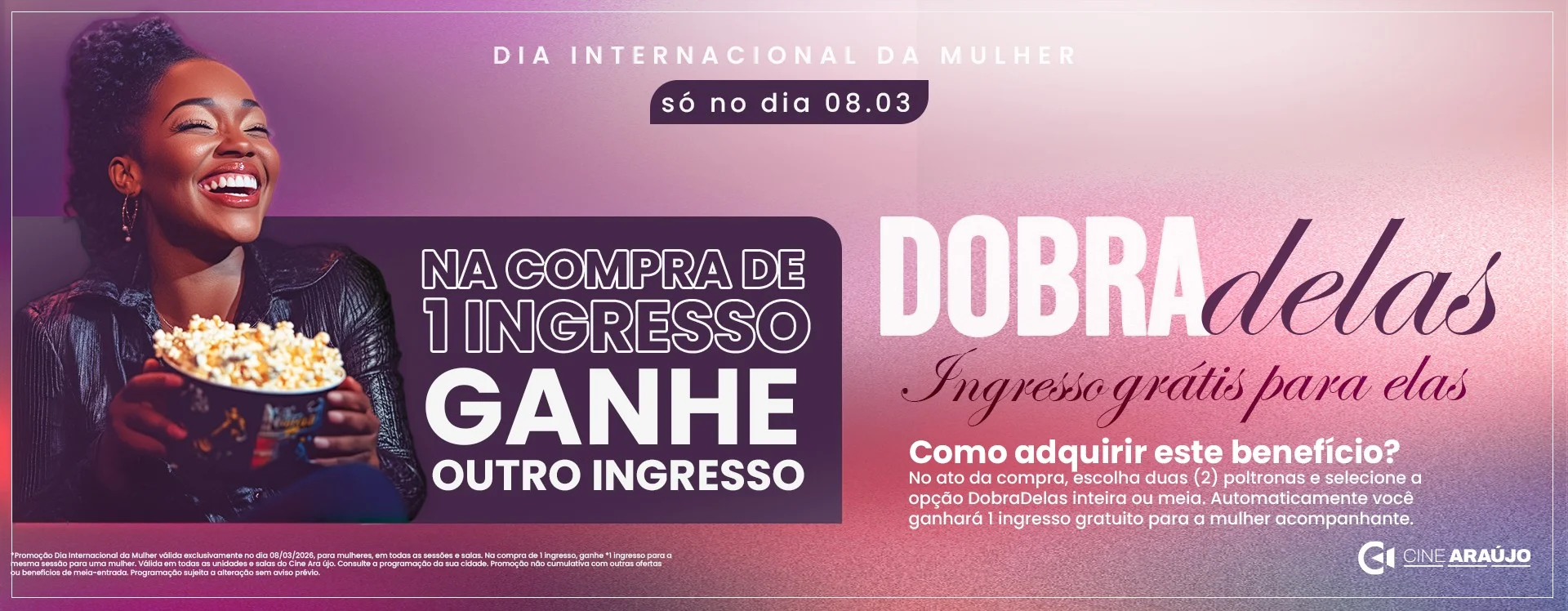 Banner Dia das mulheres