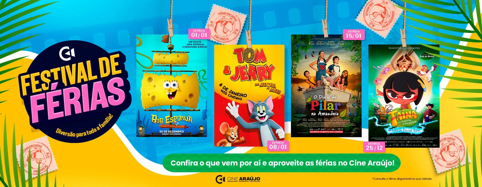 Banner Festival de Férias 