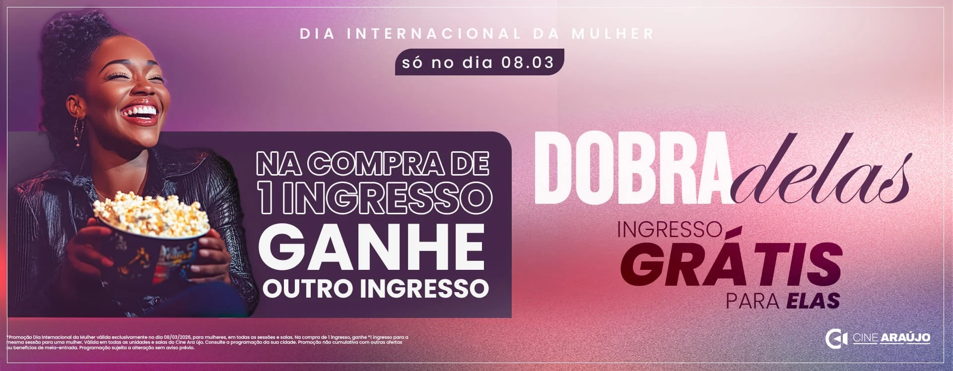 Banner Dia das mulheres