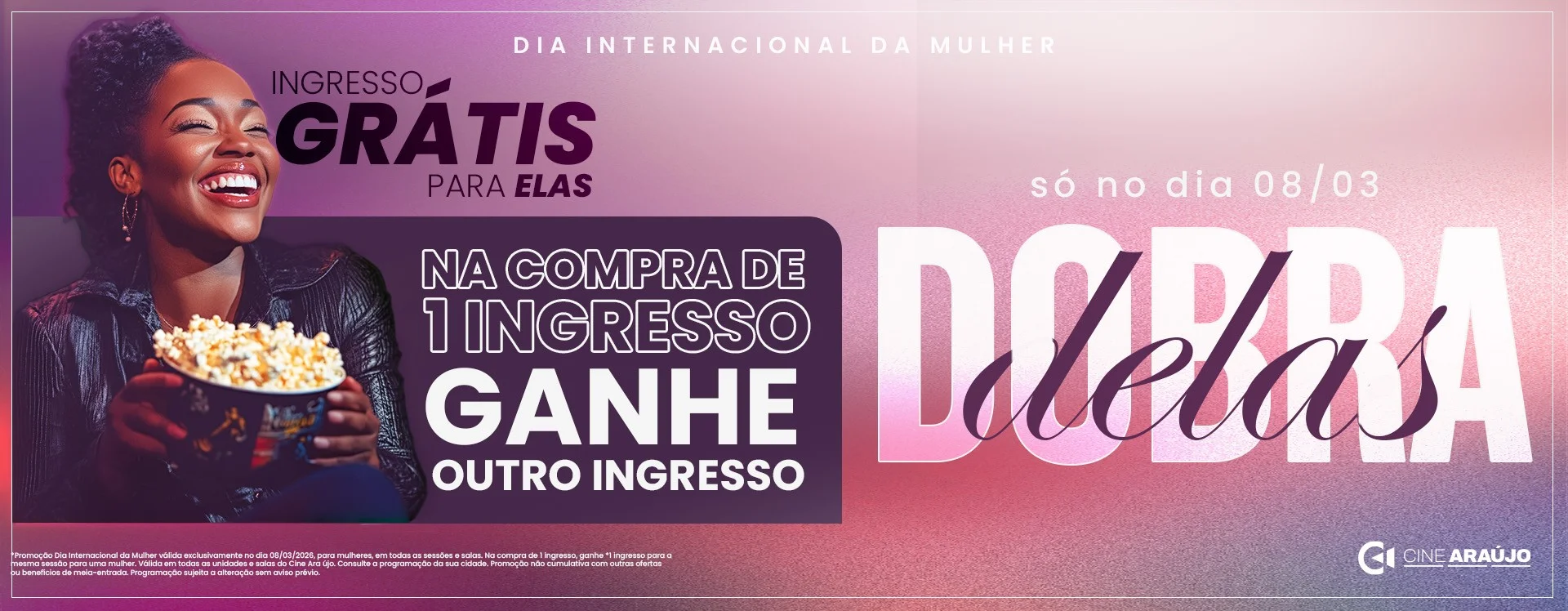 Banner Dia das mulheres