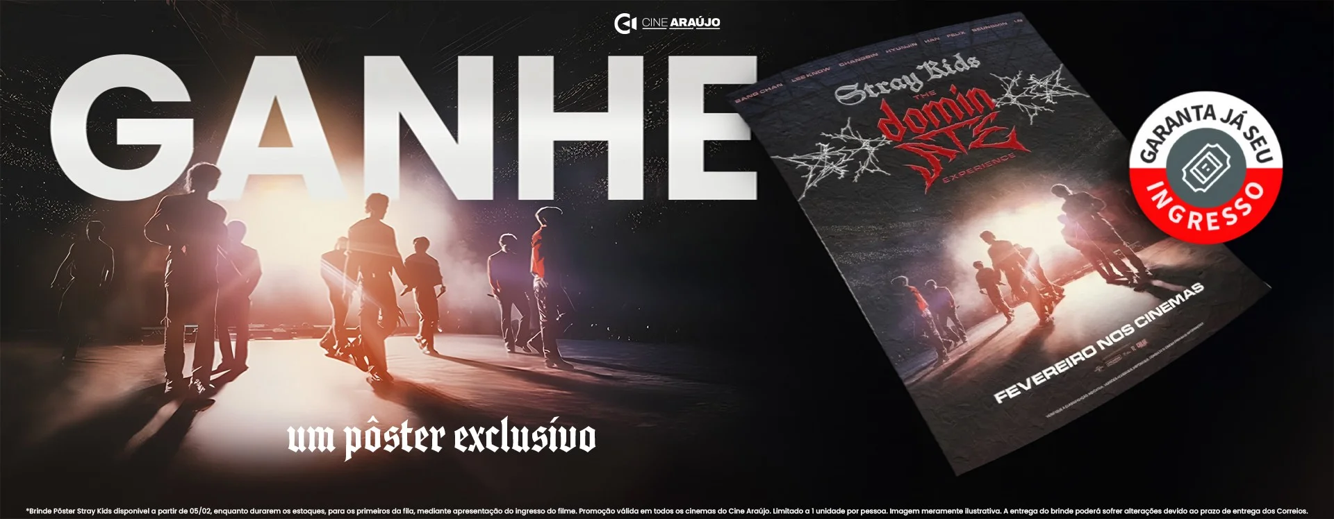 Banner Stray Kids: The Dominate Experience - BRINDE