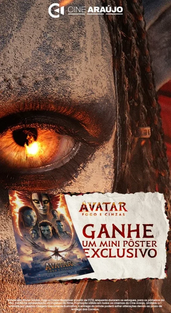 Avatar: Fogo e Cinzas - BRINDE