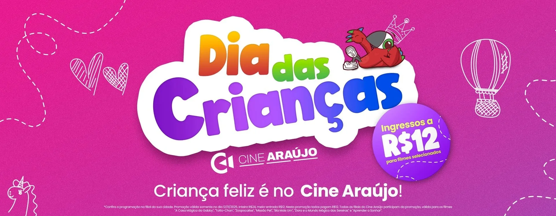 Banner Dia das crianças